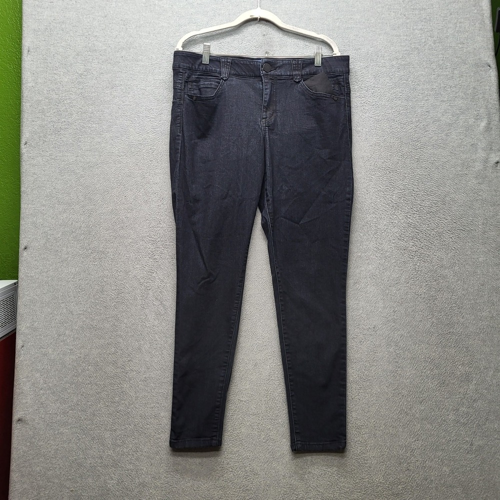 Democracy Women Jeans 14 Black Denim Absolution 29" Inseam